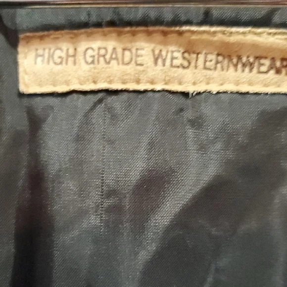 Pendleton VINTAGE 90'S High Grade Western Wear Black & Red Bomber Jacket Xlarge - Picture 3 of 13